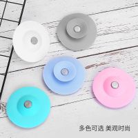 下水道防臭地漏盖硅胶厨房浴室防堵地漏飞碟按压式地漏防臭盖 颜色随机 单个装
