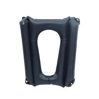 老人孕产妇轮椅坐便椅透气家用卧床如厕充气防褥疮植绒气垫抬高垫 乐惠PVC牛津布款