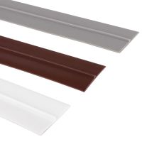 玻璃门木门防盗门自粘型防风防尘防虫防水(适用各种门底密封条) 1米一根(1根装) 白色