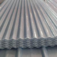 FRP阳光板树脂波纹瓦楞防雨棚透明瓦岩棉瓦阳台车棚屋顶天井采光 1米长 1.0毫米厚度