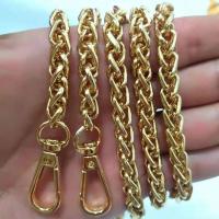 包包链子配件包链子单肩斜挎背包带子单买金属链条饰品灯笼链单买 金色 (DL) 45cm