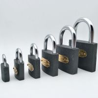 三环挂锁学生锁宿舍门锁柜子锁抽屉锁家用锁头仓库全铜锁芯防盗锁 363(32mm)三把钥匙