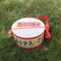 宝宝小鼓玩具奥尔夫打击乐器小孩婴儿手拍韩国地鼓儿童鼓音乐敲打 卡通小战鼓1个