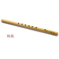 乐器/6孔环保竖笛学生儿童初学入门苦竹笛子/送笛膜吊坠/竹笛 竹箫短款 +笛膜