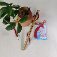 竖笛横笛特价促销苦竹成人儿童初学入门竹笛直笛单节笛子笛膜 初学竖笛33cm 不加赠品