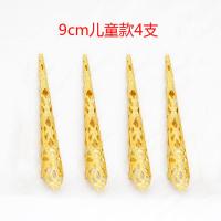 古装古风清宫廷后宫手指套护甲指甲套皇后如懿传延禧攻略[7月31日发完] 香槟色 儿童款9cm 4支