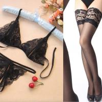 情趣内衣女国风旗袍透明免脱制服极度诱惑激情性感薄纱睡衣 单个丝袜+情趣内衣三点式