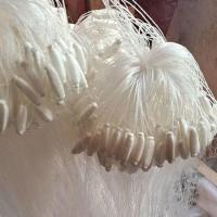 鱼网粘网三层沉网丝网捕鱼网鲫鱼网鲢鱼网手工网泗阳渔网渔具渔网 1米高2.5指三层沉网68米长