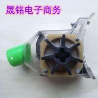 播种机配件施肥盒加厚型肥料和播肥合排肥器透明肥盒下料盒播肥盒 弧形圆轴 16MM