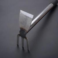 园林不锈钢两用锄头两头园林锄种花除草耙子园艺农具工具户外种菜 1把