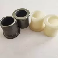 小四轮拖拉机羊角轴套/铁轴套/尼龙塑料轴套/带眼一轴套农机配件 白色尼龙羊角轴套一只