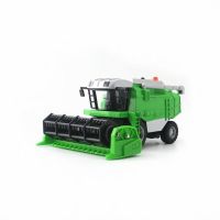 合金联合收割机玩具车模型农用拖拉机收割机儿童玩具拖拉机车 丰收绿色