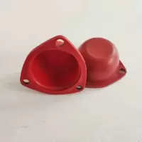 五征时风三轮车防尘盖离合器盖小四轮车手扶拖拉机离合器防尘罩 红色尼龙防尘盖拍一发二