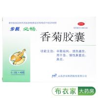 48粒 低至16]步长香菊胶囊 0.3g*48粒清热通窍急慢性鼻炎鼻窦炎 1盒