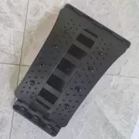 腰椎舒缓理疗器腰椎间盘突出矫正器腰部按摩牵引器腰疼靠背护腰板 简易老款
