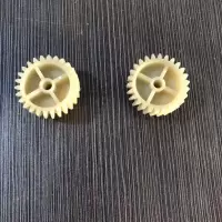按摩椅涡轮箱坐垫靠垫颈椎脚底按摩器涡轮箱按摩器配件 2个小齿轮
