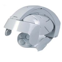 电动头部按摩器 脑轻松头部脑部按摩理疗仪松头皮头部保健助眠仪 银灰色