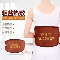 [贵人青鸟]电加热盐袋粗盐海盐热敷包理疗热敷盐袋艾灸暖宫包 精品护腰 [盐包+1个药包]