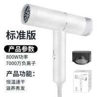 日本电吹风机家用大功率恒温不伤发蓝光负离子冷热风速干学生宿舍 珍珠白 宿舍推荐[功率800瓦]-不跳闸
