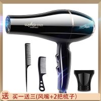 电吹风机家用大功率理发店发廊专用蓝光护发冷热风不伤发吹风筒 发廊大功率蓝光升级版买一送三