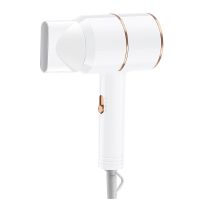 吹风机家用大小功率学生宿舍静音电吹风筒蓝光负离子不伤发吹风机 珍珠白 1000W 宿舍推荐