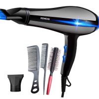 发廊吹风机家用蓝光大功率理发店冷热风负离子不伤发电吹风筒 发廊蓝光升级版买1送4