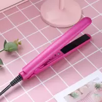 迷你卷发棒电夹板直发卷发两用女内扣卷发器卷刘海神器小型不伤发 烂漫紫 内扣刘海 mini小型款