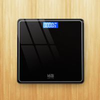 体重秤电子称家用精准高精度小家庭人体秤男女宿舍充电款隐屏 充电升级款 纯色(玉石黑).