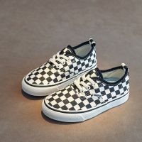 儿童帆布鞋女童板鞋2021夏季新款男童小白鞋春款中大童休闲布鞋秋 A-333黑白条纹款 36码(内长21.8cm)