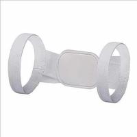 超薄初中可调节男女驼背神器儿童肩带驼背矫正带贝贝佳高低肩 G40-白均码 (45斤-110斤) 均码