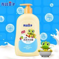 青蛙王子儿童洗发沐浴露二合一无泪配方男女宝宝洗发水480ml 480ml牛奶