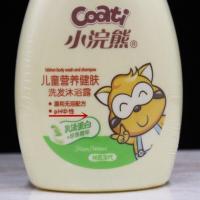 小浣熊儿童营养呵护洗发水沐浴露330g无泪宝宝婴儿洗护二合一