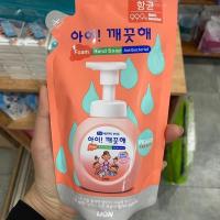 韩国CJ LION希杰狮王洗手液宝宝儿童泡沫杀菌去污洗手瓶装袋装味 袋装 水蜜桃味