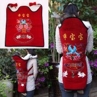 云南小孩背带婴儿贵州老式娃娃背巾四川宝宝新生背扇多功能后背式 模特图