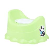 儿童坐便器男女宝宝座便器婴儿小孩小马桶 婴幼儿男便盆尿盆 底座加防滑浅绿色