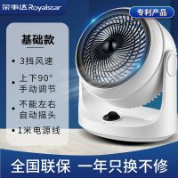 荣事达空气循环扇电风扇落地家用台式风扇静音办公室涡轮对流台扇 基础款1米电源线