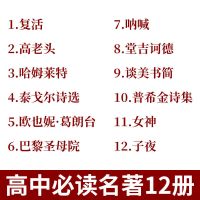 高中生必读书籍高一名著全套书目语文阅读巴黎圣母院堂吉诃德书YT