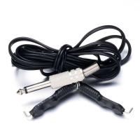 赛雅纹身套装耗材黑色纹身机勾线1.8M纹身机连接线配件 普通勾线