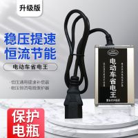 电动车省电王提升速度增加里程爬坡有力省电节能修复电瓶保护电池 插头款12-120v通用
