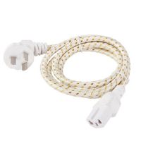 电炒锅电饭锅煲线电水壶压力锅电脑主机电源线连接线三孔插头通用 三孔通用电源线(1.5米)