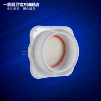 厨房抽油烟机止逆阀公共烟道单向止回阀排烟管逆风阀防味器防烟宝