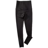 鲨鱼飞行芭比裤女春季新薄款高弹高腰收腹打底裤外穿百搭瑜伽裤 1788无提臀黑春秋 适合15到25度 M (85-105斤