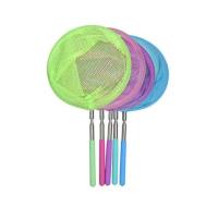 捞渔网儿童不锈伸缩夏季捕虫网蝴蝶昆虫网兜景区沙滩戏水玩具批发 1个 儿童伸缩网兜[颜色随机]