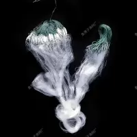 渔网粘网捕鱼网三层沉网单层浮网挂子鱼网小鱼丝网鲫鱼白条网沾网 单层8米0.8米高1指浮网