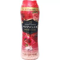 日本本土原装宝洁当妮洗衣留香珠颗粒柔顺剂护衣液凝珠伴侣香薰球 红玫瑰520ml