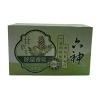 六神香皂125克清凉除菌滋润沐浴清香肥皂洗澡家用洁面男女实惠 一盒甘草除菌清爽型
