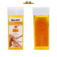 BlueZOO100G天然脱毛滚珠蜡全身脱毛热蜡机专用脱毛蜡条蜜蜡14味 蜂蜜