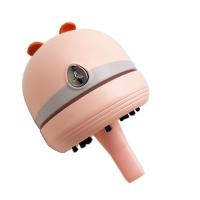 桌面吸尘器充电迷你电动橡皮屑吸尘器键盘桌面清洁器【惠佳品】 粉色 【升级款】强力充电吸尘器（耳朵随机）