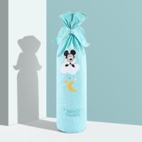 迪士尼婴儿安抚枕头宝宝睡觉安全感神器新生儿侧睡挡枕防惊跳抱枕 米奇白云小号45cm*11cm