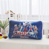 奥特曼儿童枕头夏天凉爽冰丝决明子枕头填充宝宝凉枕头带枕套小孩 银河奥特曼[夏季冰丝材质] 30x50[冰丝枕套一只 不